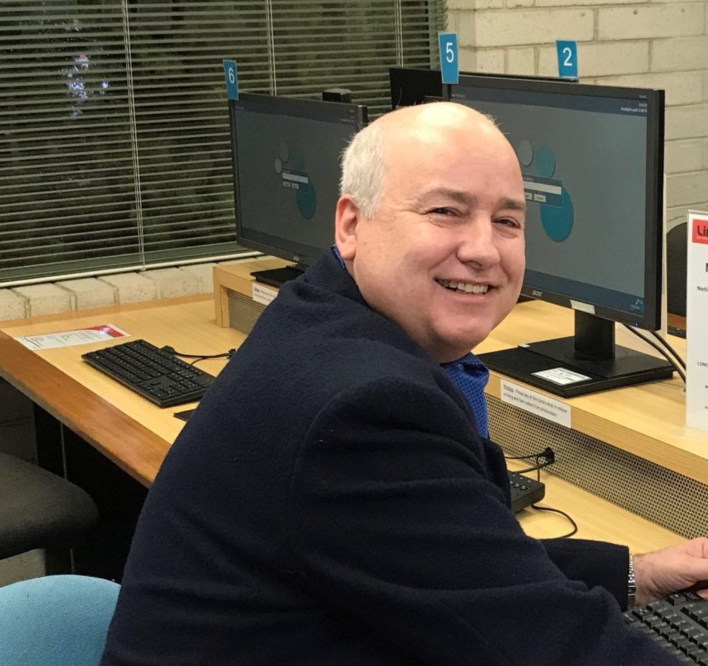 Photo of Colin - adult literacy tutor