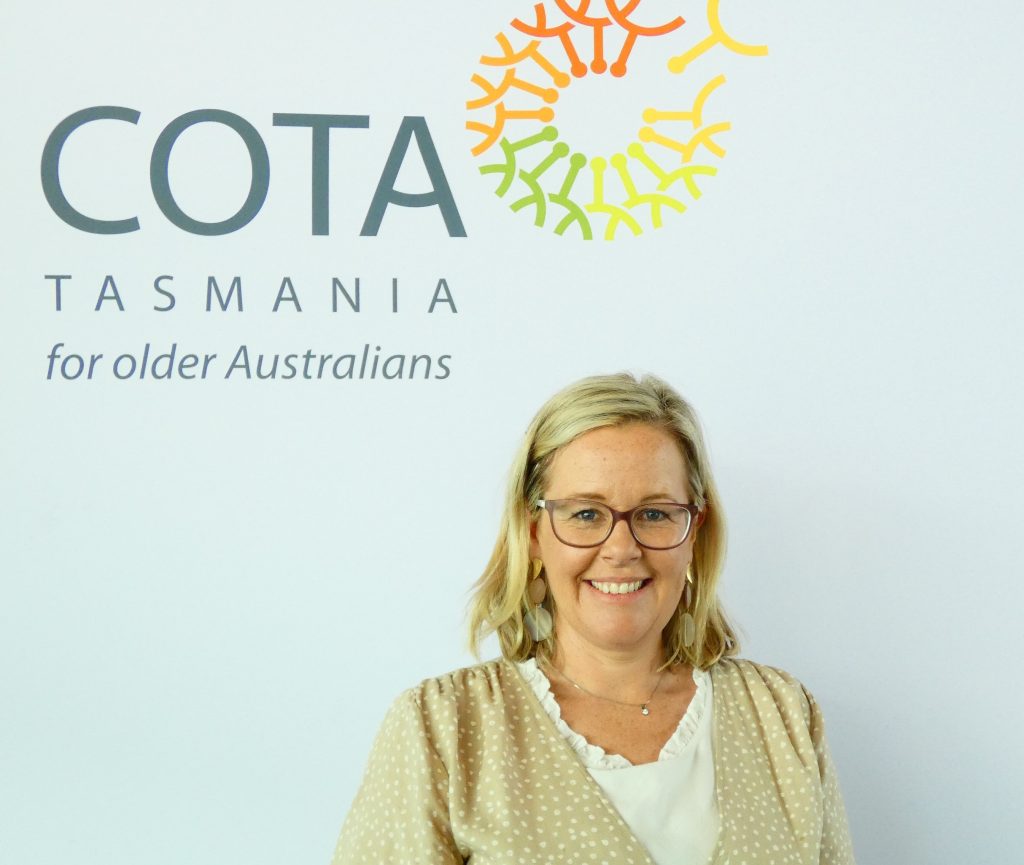 Photo of Brigid Wilkinson, Acting CEO, COTA Tamania